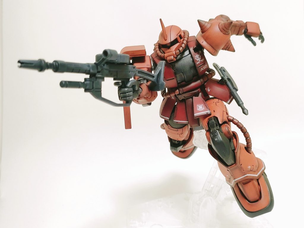 HG THE ORIGIN シャア専用ザクⅡ