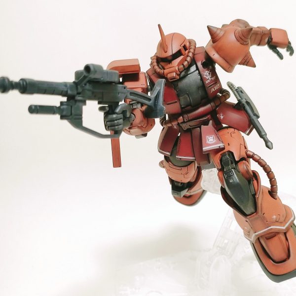 HG THE ORIGIN シャア専用ザクⅡ