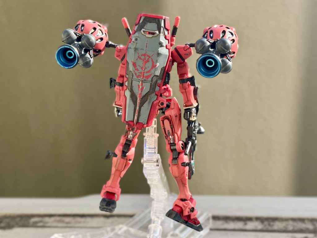 HG 1/144 赤いガンダム–5枚目/制作者：mal__tese