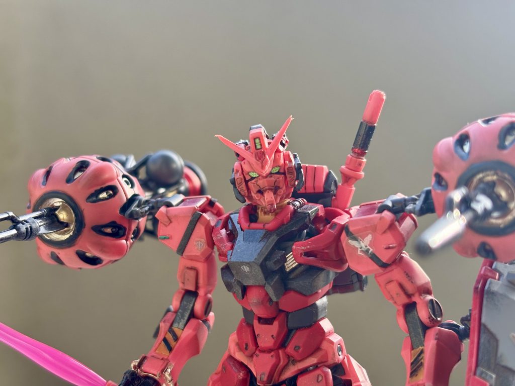 HG 1/144 赤いガンダム–6枚目/制作者：mal__tese