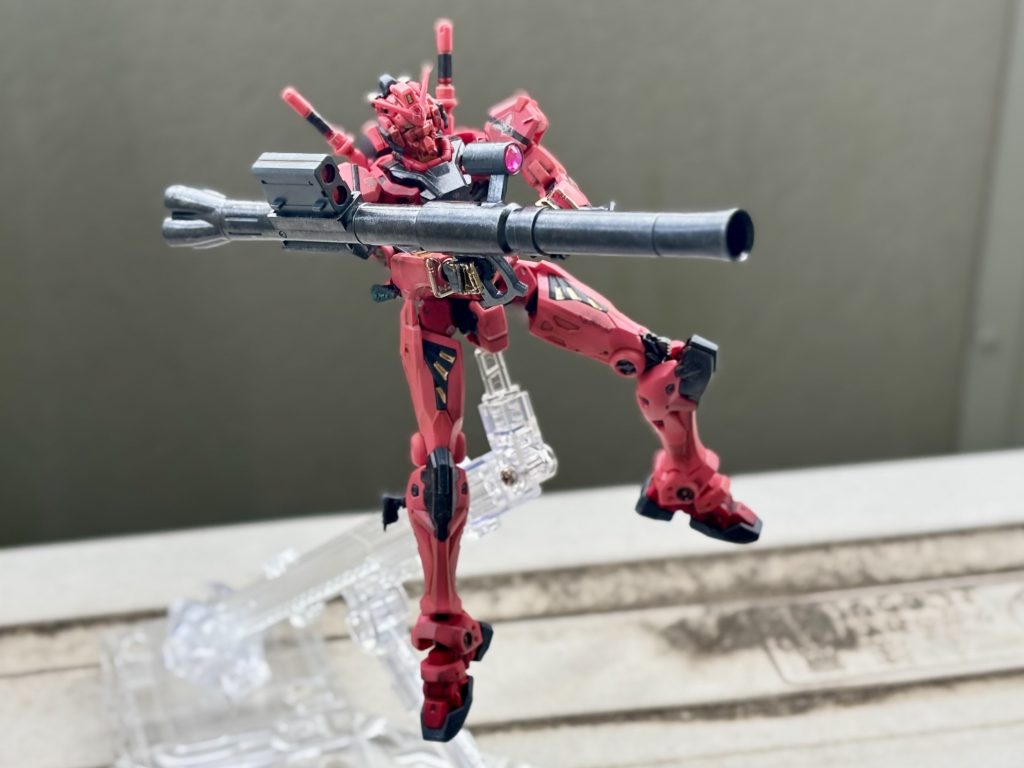 HG 1/144 赤いガンダム–2枚目/制作者：mal__tese