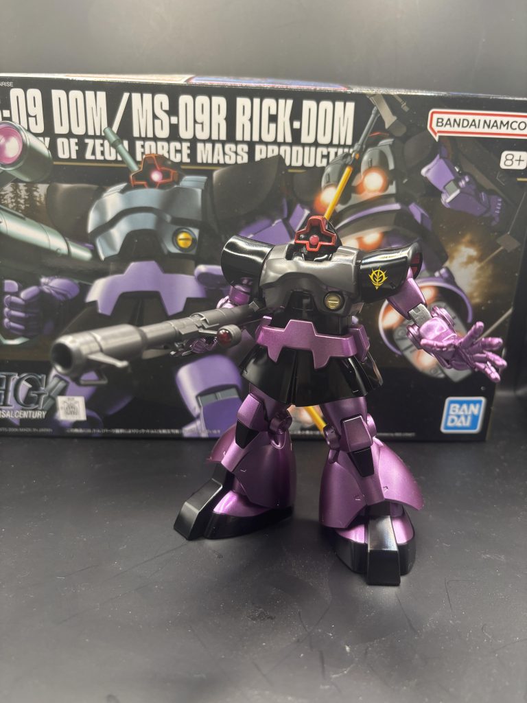 HG ドム　キャンディ塗装–2枚目/制作者：白旗のキツネ