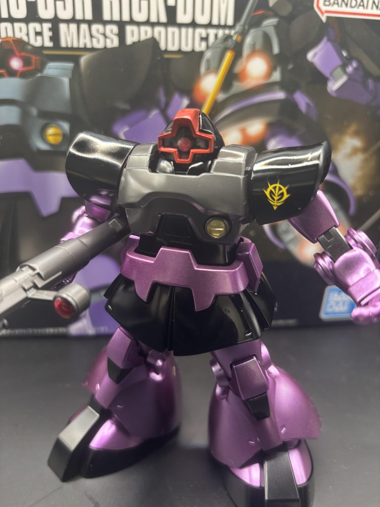 HG ドム　キャンディ塗装–3枚目/制作者：白旗のキツネ