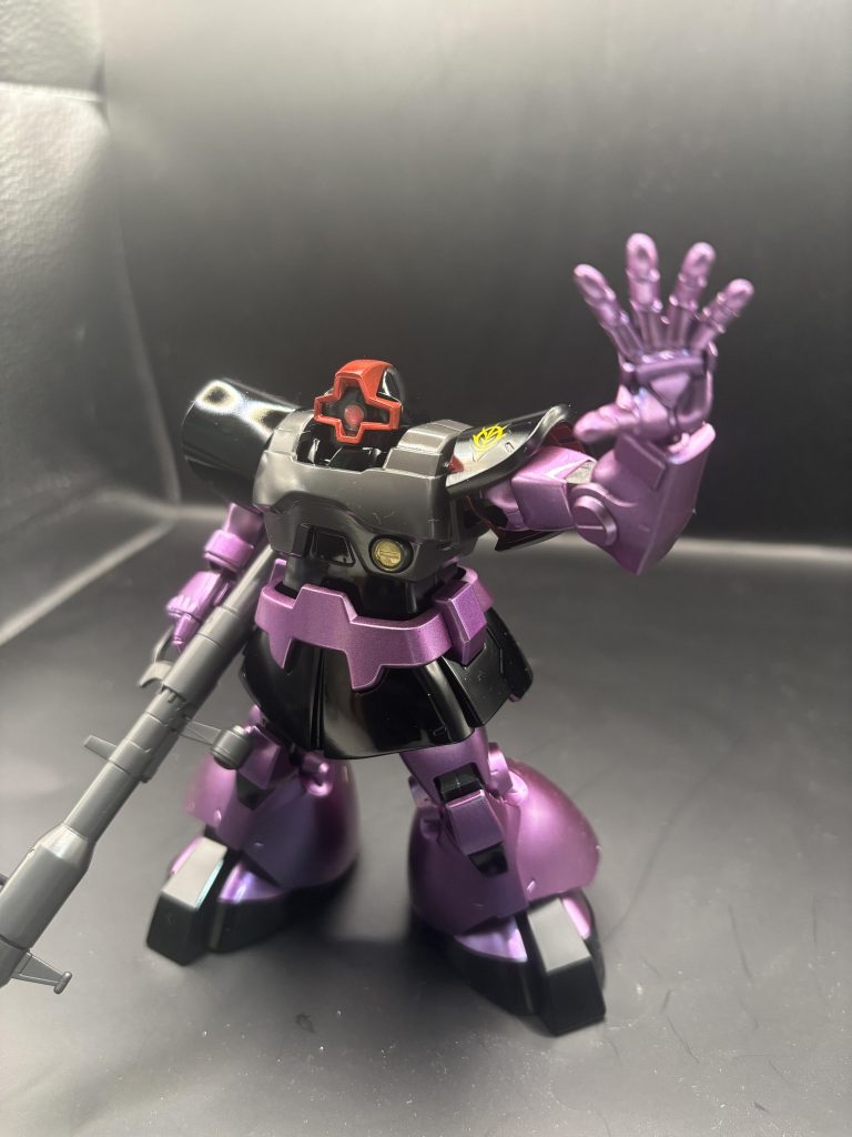 HG ドム　キャンディ塗装–4枚目/制作者：白旗のキツネ