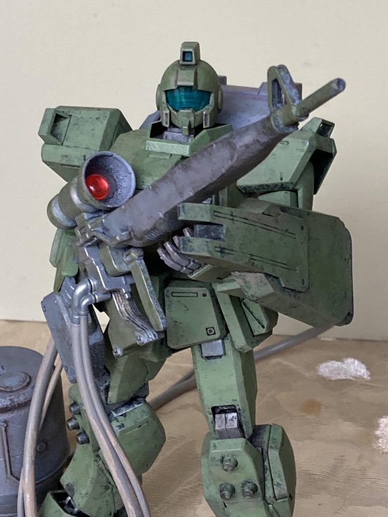 ライフルの照準器の赤色がとても良いです。