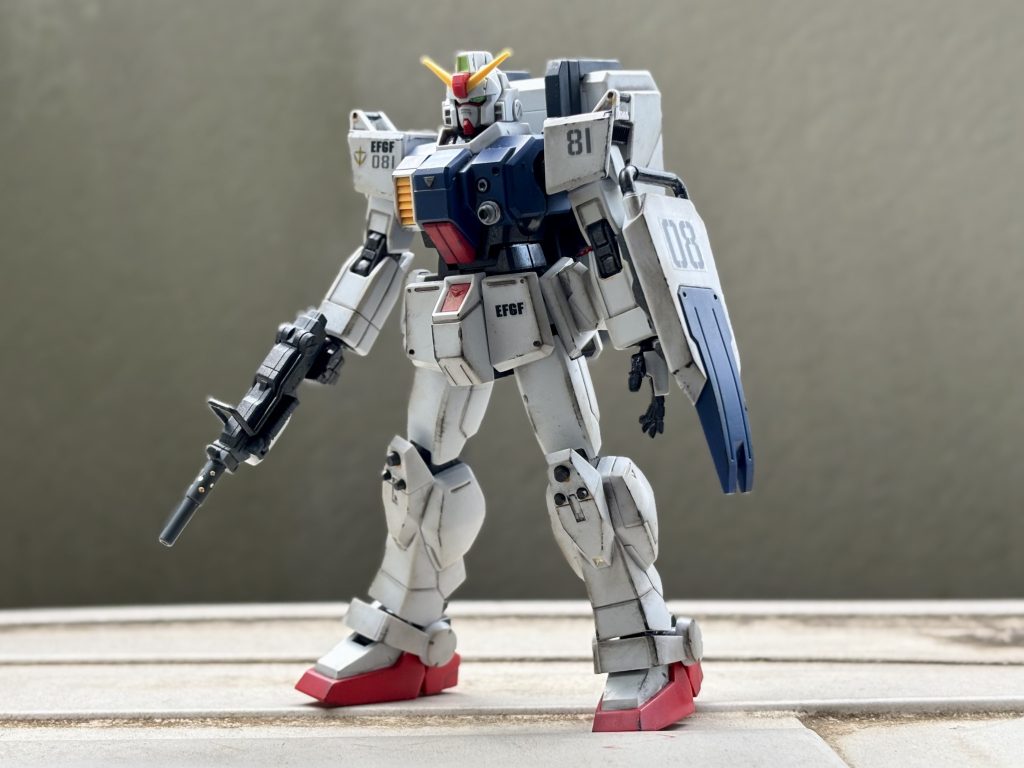 HGUC 1/144 陸戦型ガンダム–8枚目/制作者：mal__tese