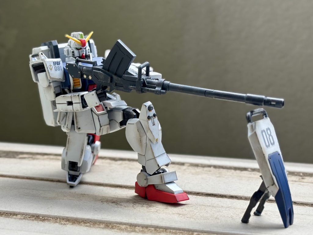 HGUC 1/144 陸戦型ガンダム–4枚目/制作者：mal__tese