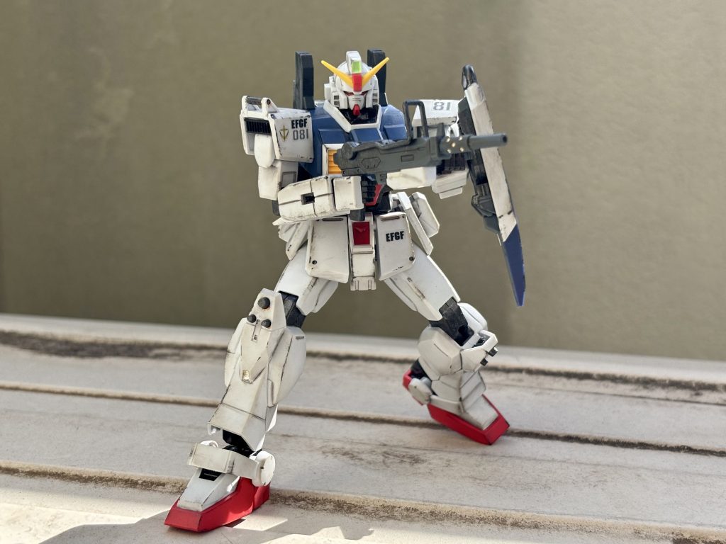 HGUC 1/144 陸戦型ガンダム–2枚目/制作者：mal__tese