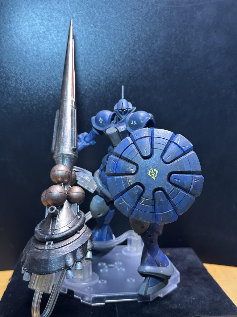 デカールはレイアウト上手く貼れないんで、控えめにラルさんアピール仕上げです