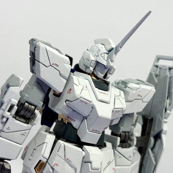 HGユニコーンガンダム ユニコーンモード筆塗り全塗装