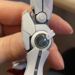 塗装、デカール貼りまで完了！クリアパーツの下はデザインしてカラー印刷した紙を挟ん[…]