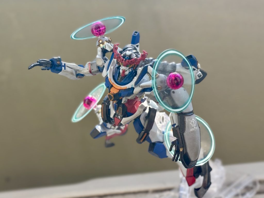 HG 1/144 GQuuuuuuX(エンディミオン・ユニット覚醒時)–3枚目/制作者：mal__tese