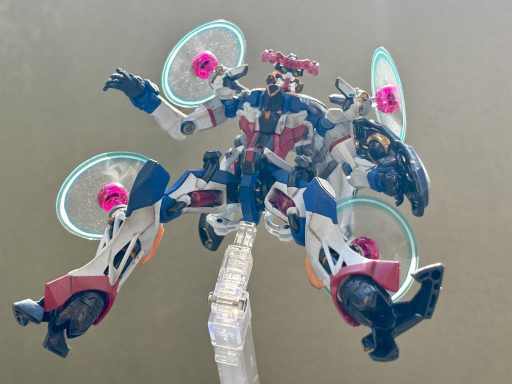 HG 1/144 GQuuuuuuX(エンディミオン・ユニット覚醒時)–5枚目/制作者：mal__tese