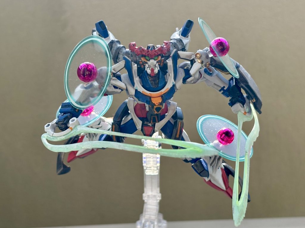 HG 1/144 GQuuuuuuX(エンディミオン・ユニット覚醒時)–8枚目/制作者：mal__tese