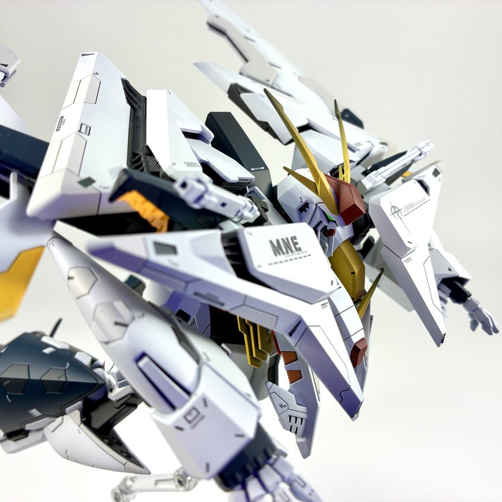 最後までご覧頂きありがとうございました!本作品は1/29〜2/1の日程でヤフオクに出品予定ですHGUC 1/144 クスィーガンダム 改修全塗装完成品https://auctions.yahoo.co.jp/jp/auction/d1217742523