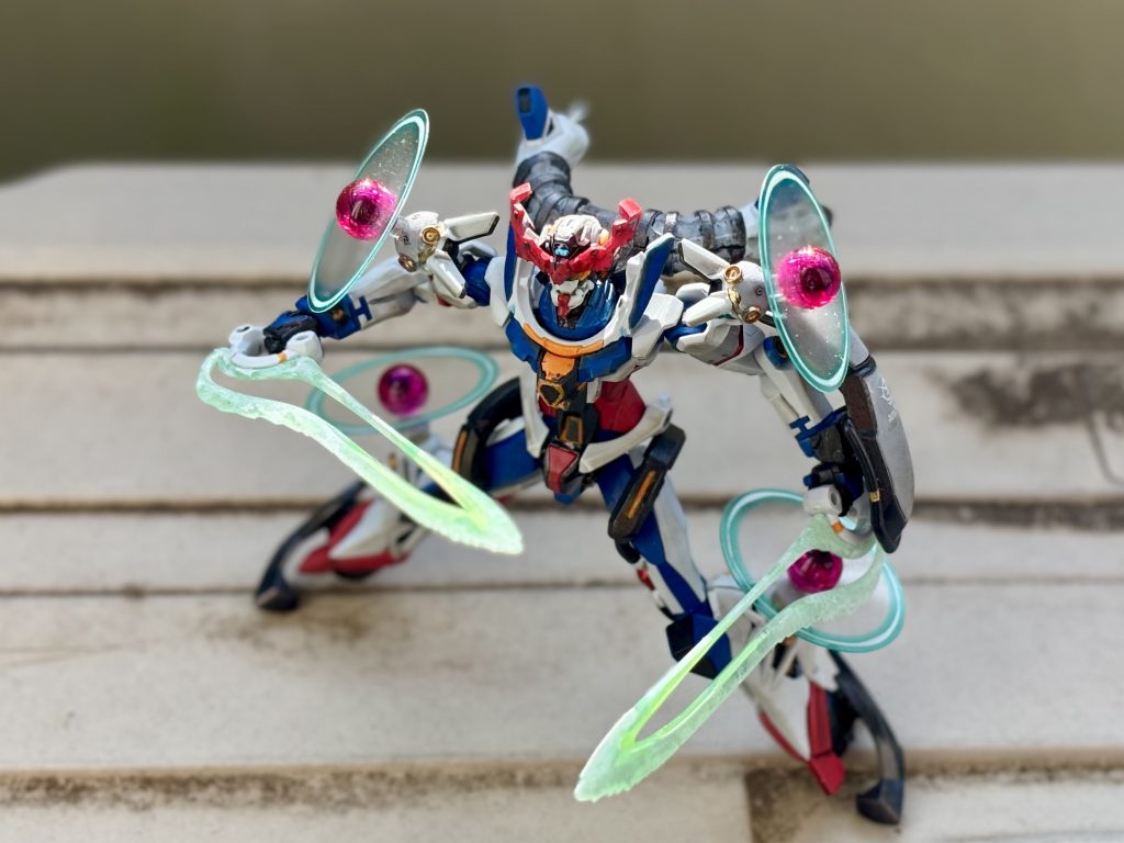 HG 1/144 GQuuuuuuX(エンディミオン・ユニット覚醒時)–2枚目/制作者：mal__tese