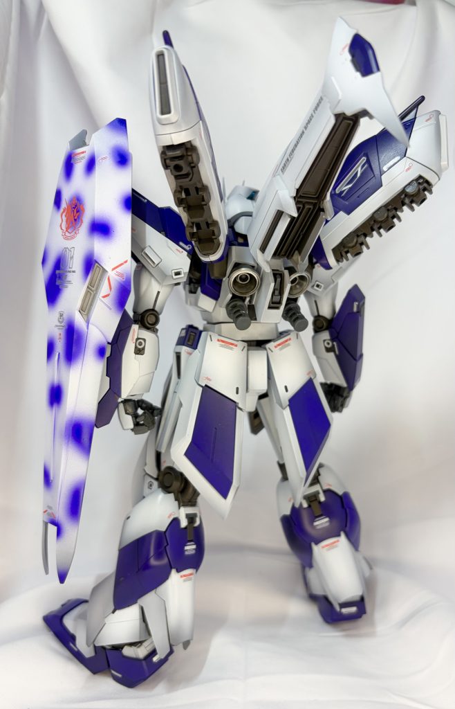 バーニアノズルはタングステン調にしてみましたがFFとタンクやらで隠れるので気休め程度に撮影