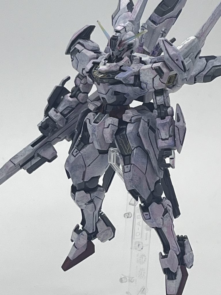 全体的な表示です。さりげなく箒ライフルの合わせ目をけしました！（普通か？