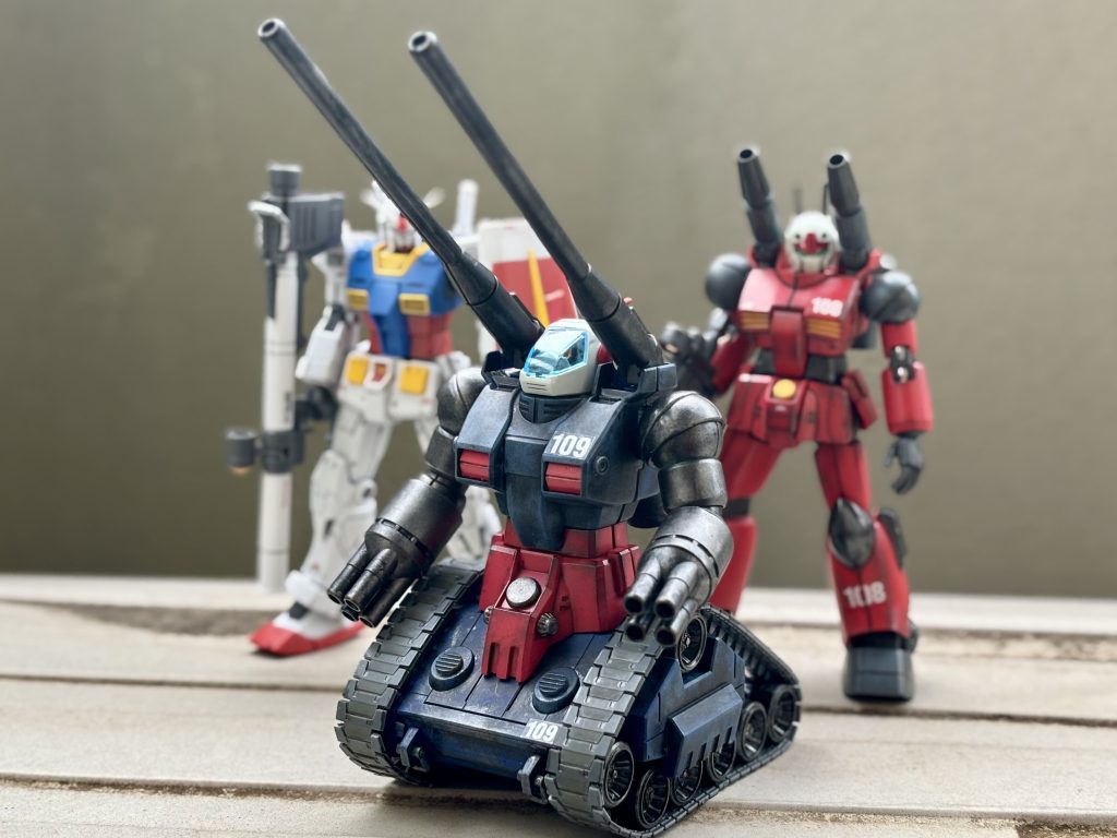 ガンダムとガンキャノンと一緒に&nbsp;