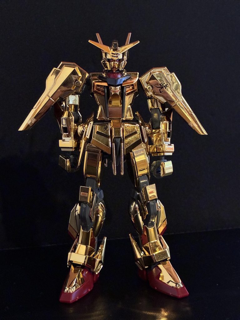 ショルダーアーマーをさらに下げると…