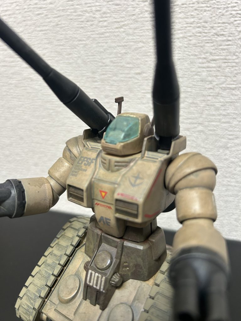 ガンタンク　砂漠戦仕様