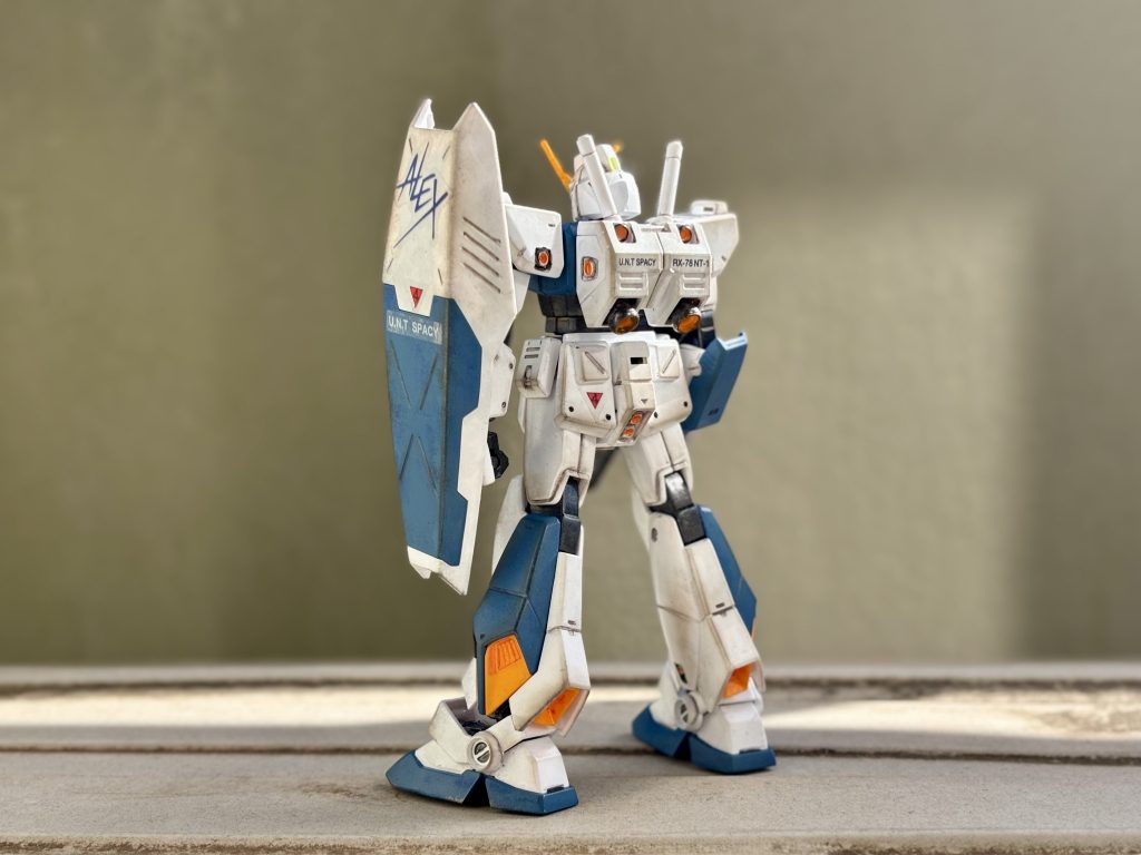HGUC 1/144 ガンダム NT-1–4枚目/制作者：mal__tese