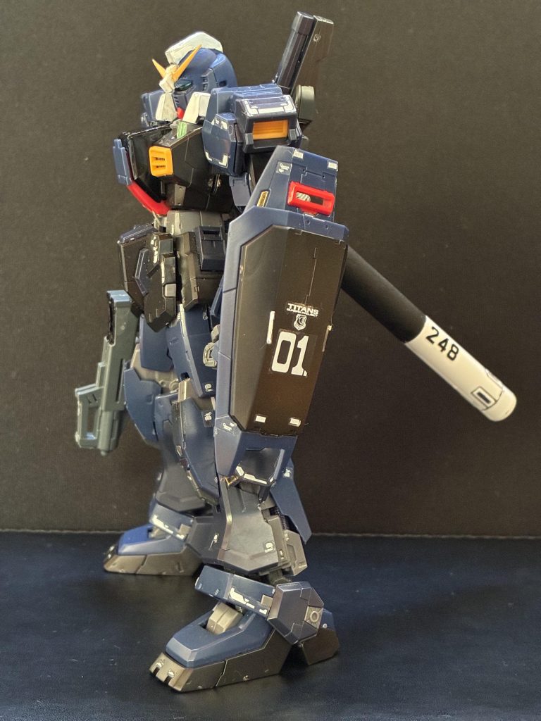 高機動っぽく見えるためにプロペラントタンクを付けました