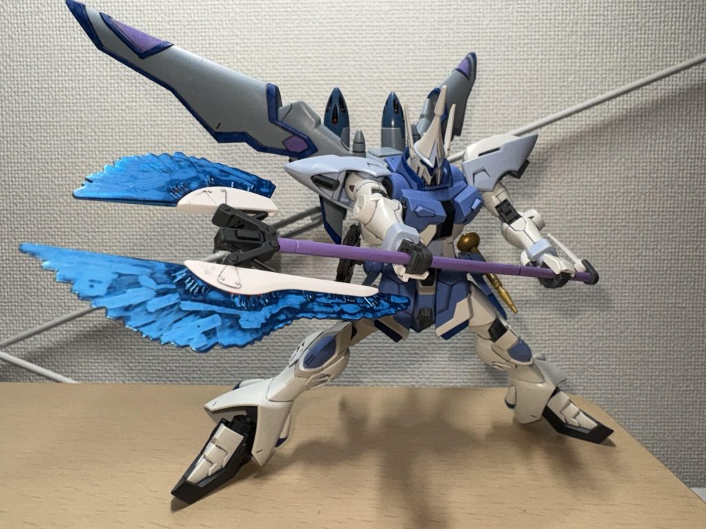 あぁ、刃の塗装がテキトーなのがバレるー