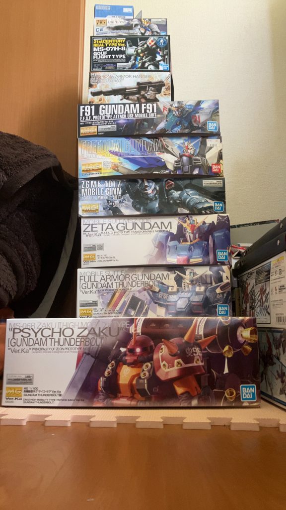 ガンプラ収納、箱絵活用術！