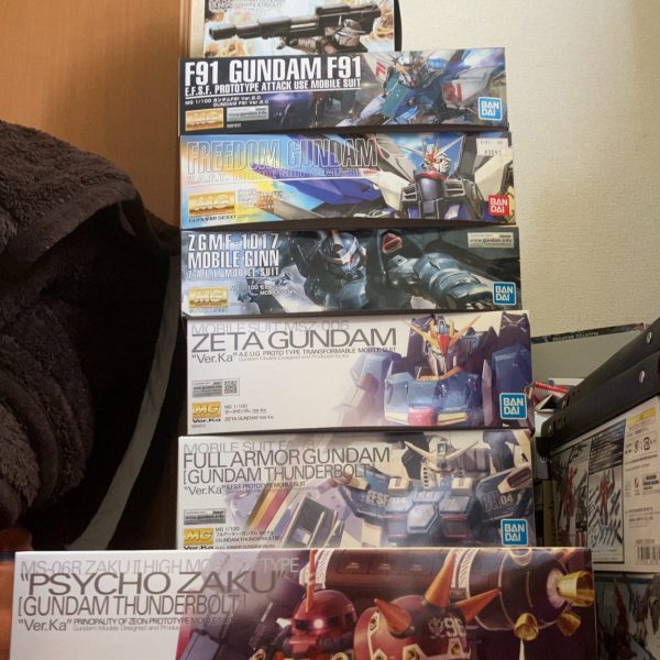 ガンプラ収納、箱絵活用術！