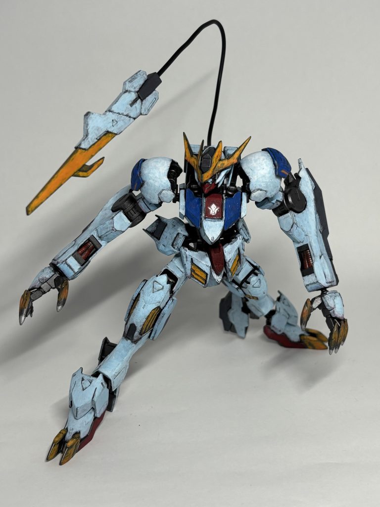 腕も手も大分でかい。しかし意外とポーズはつけやすい。