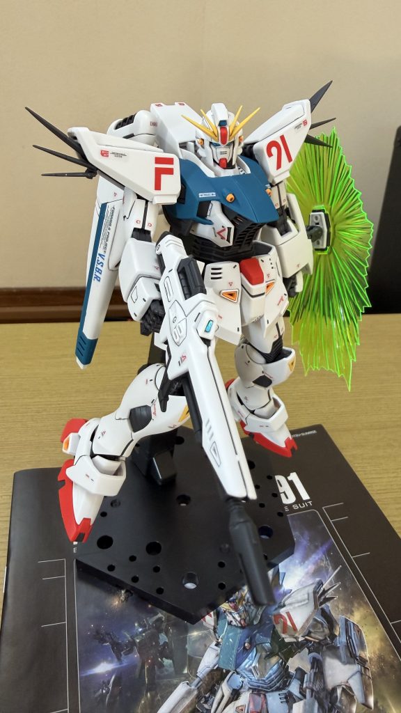 2年越しのガンプラ作成　MGガンダムF91