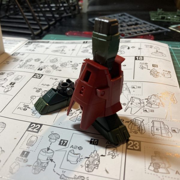 不定期にガンプラをイジる (ジムスパルタン-2)