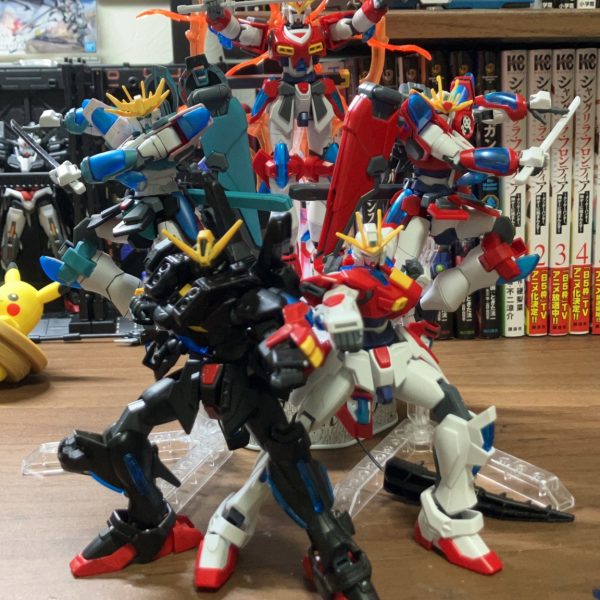 お正月にバーニング3機作ったでござるー！