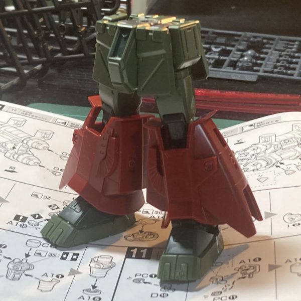 不定期にガンプラをイジる (ジムスパルタン-3)