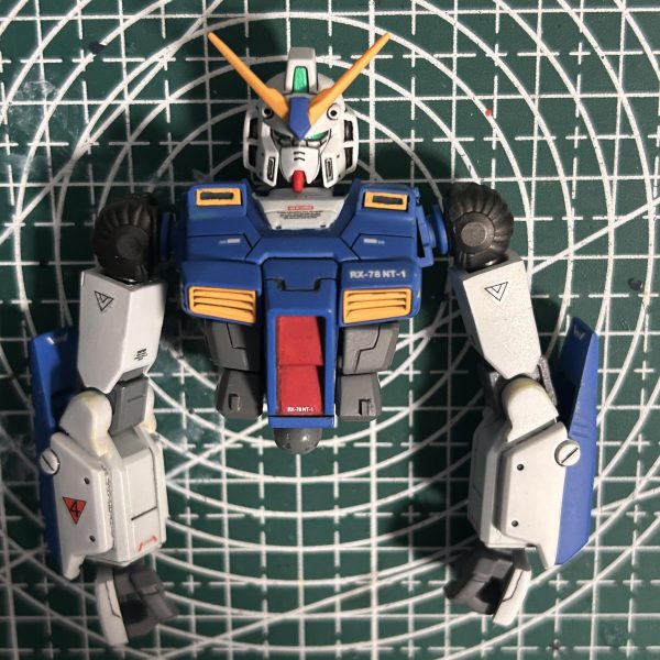 上半身がある程度塗装が完了。（3枚目）