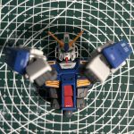 上半身がある程度塗装が完了。