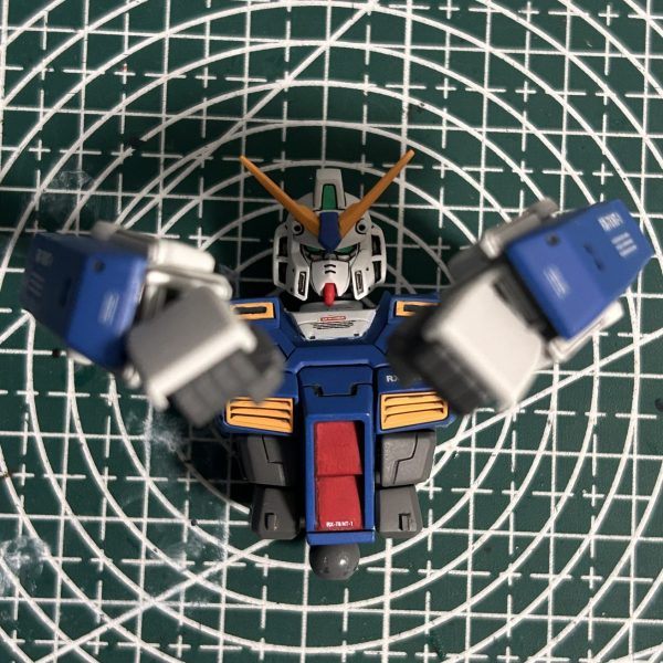 HG ガンダムNT-1 アレックス　塗装段階