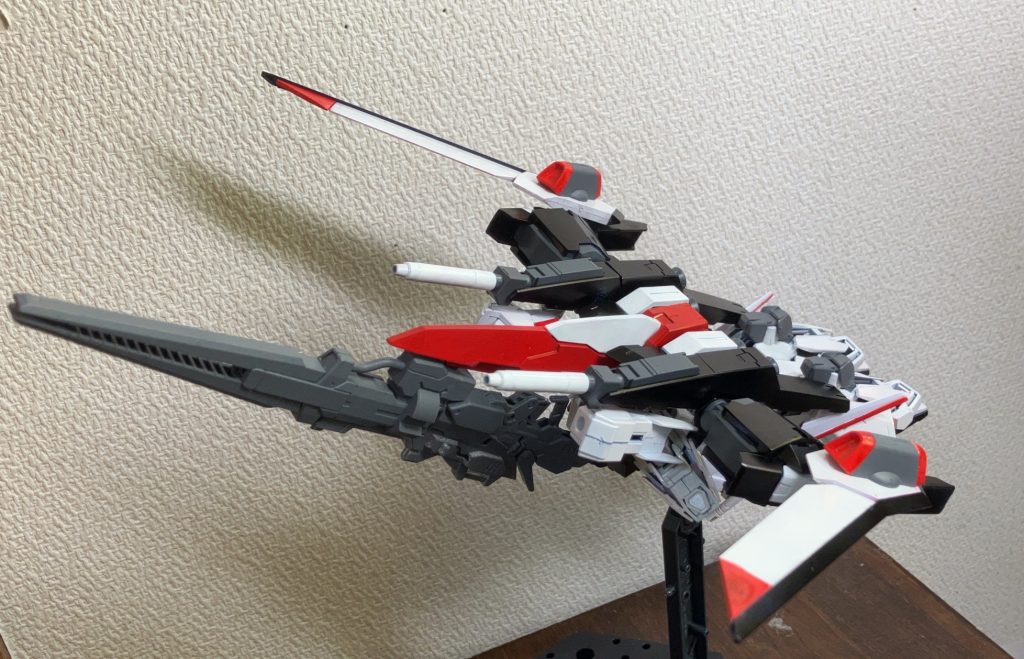 武器装備バージョンです割と武器なくてもいいですが武器を付けるだけでも印象変わりますねぇ