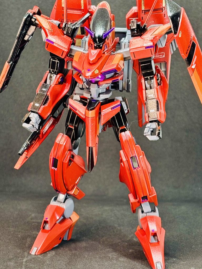 黒多めで差し色で赤くらいがカッコいいと再認識しました笑なんか毒々しい色に😓