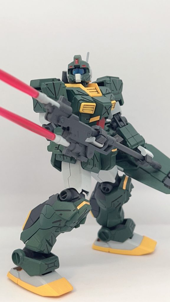 塗り分けは所々サボってしまいました。