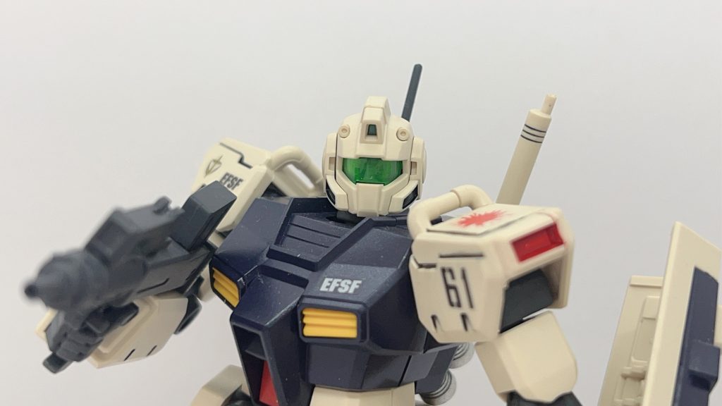 ビームサーベルが1本しかない所も好きなポイントです。