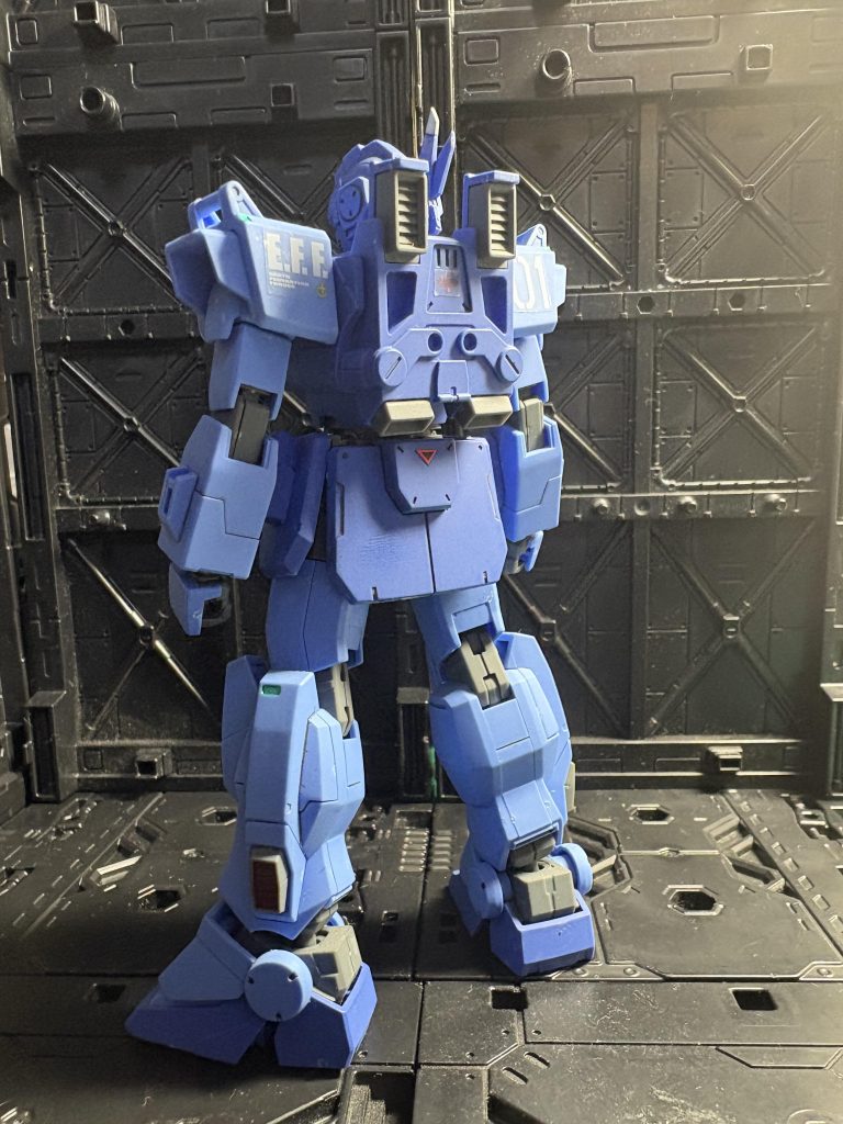 迫力がある背中