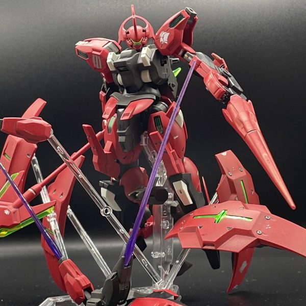 HGダリルバルデ　全盛りフルウェポン装備