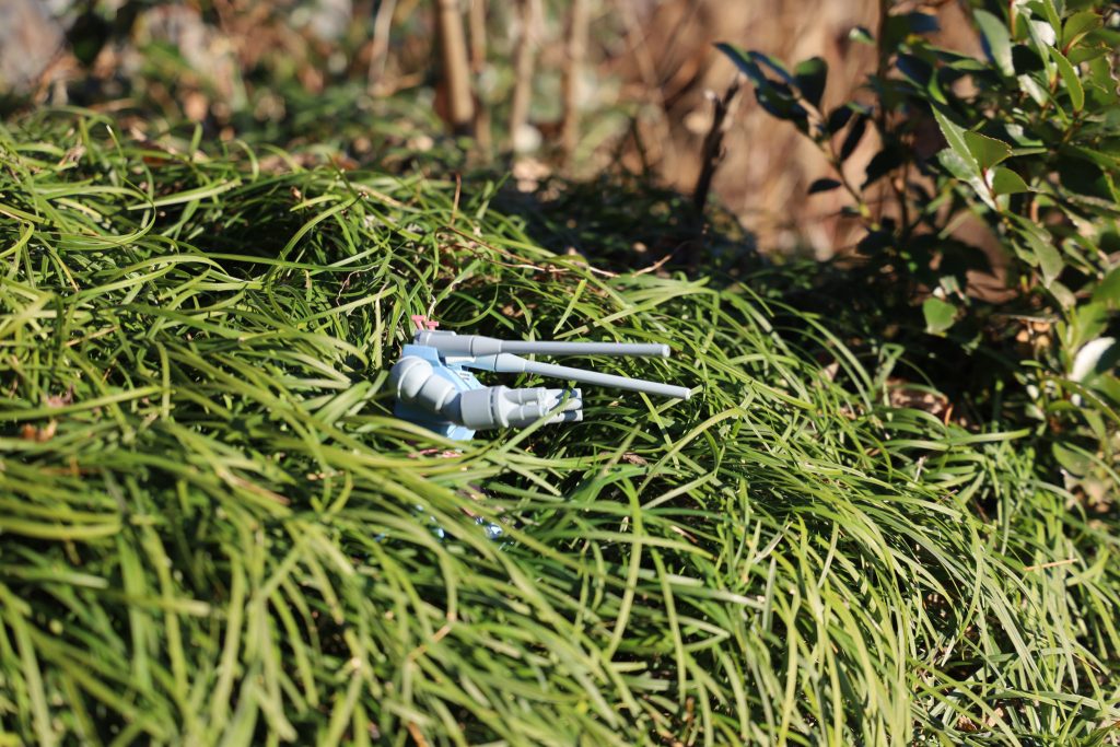 ジャングルに潜むガンタンク