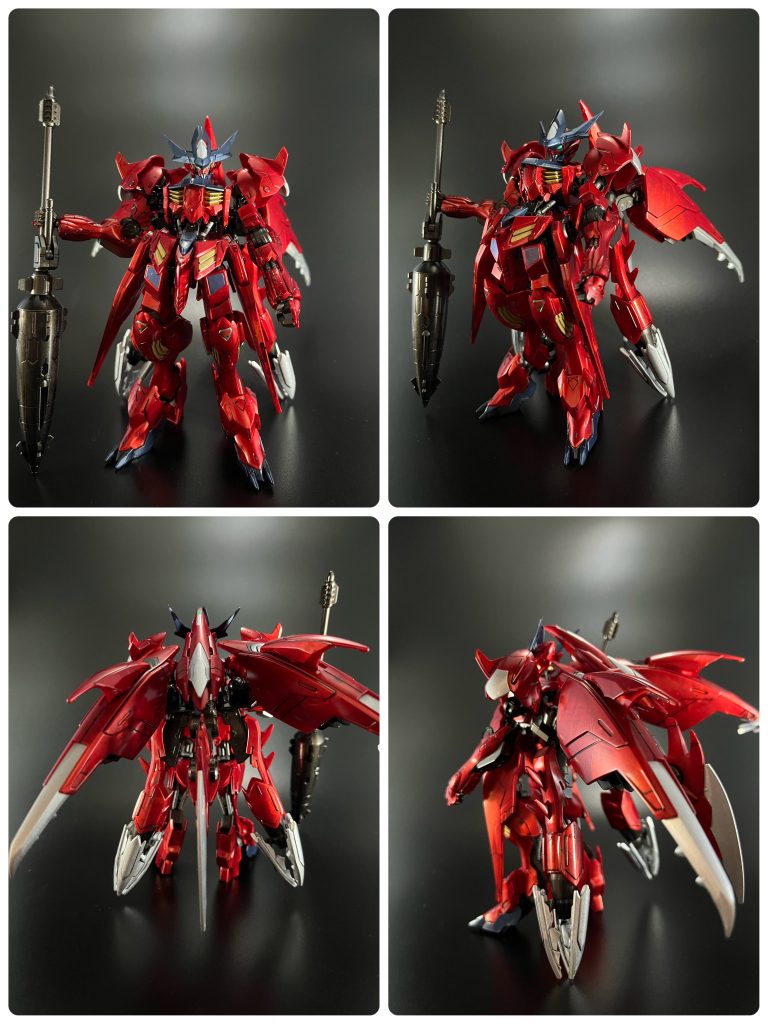 &nbsp;FRONT & REARメタリックバージョンなので、光沢仕上げにしました。ただ、撮影時に光が反射するので、光の調整が難しかったです。まだまだ、修行が必要と感じました💦