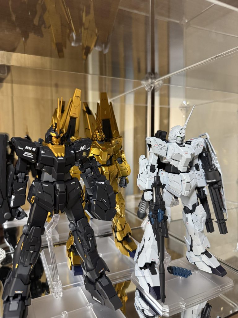 3体揃ったので次はHG袖付きを作ろうと思います！