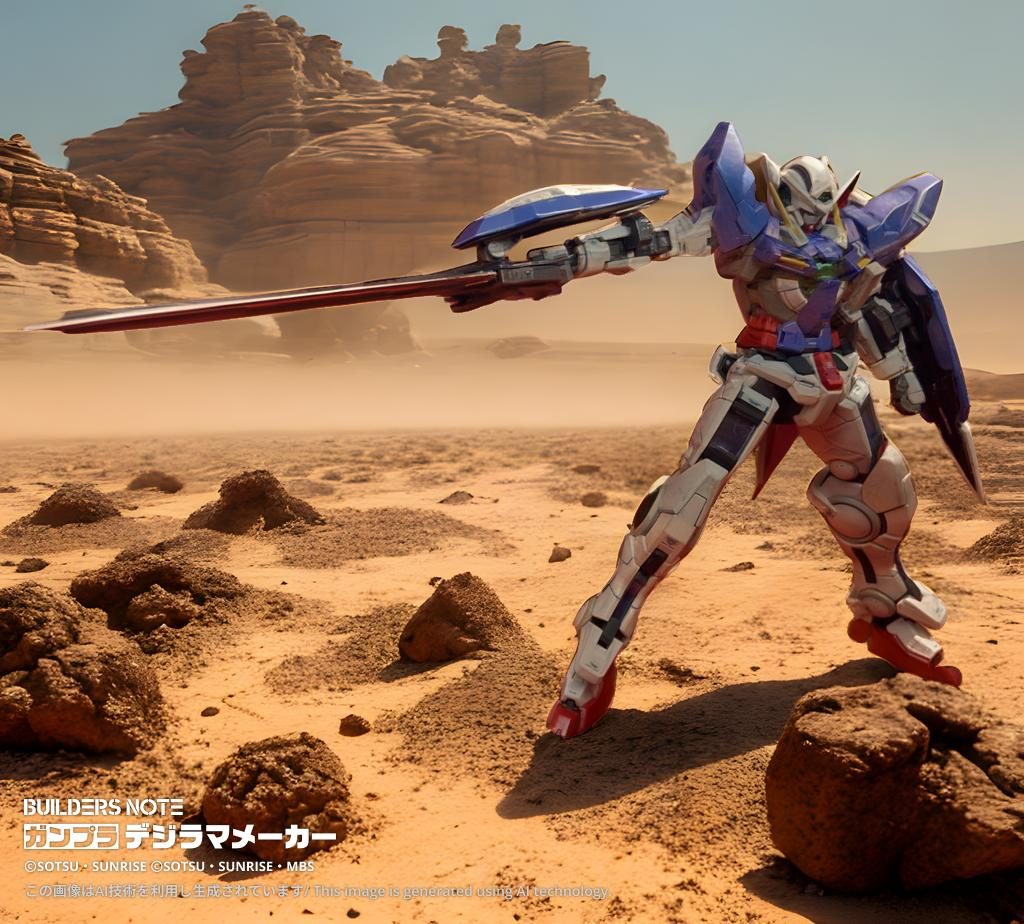 RG_ガンダムエクシア–6枚目/制作者：とし