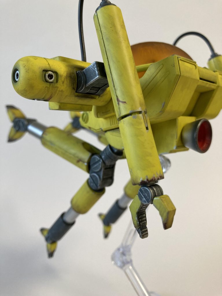 宇宙空間ではサブアームはバランサーとして使用(AMBAC的にも使いそう)できそうです