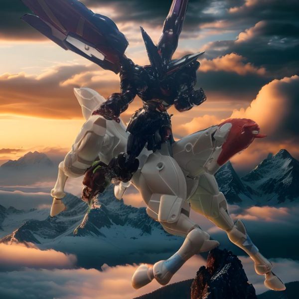 風雲再起さんに躍動感出るように、首と尻尾も可動出来るようしました。&nbsp;寒いのであんまりやる気起きなかったんですが、作ってる途中でいろんな機体乗せてたら楽しくてテンション上がってきました(gundam-kao3)みんなの風雲再起さん！誰にのせよう？いろんな改造案が出てきて作業は進まないです(gundam-kao10)（2枚目）